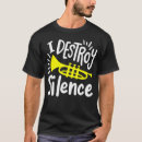 Recherche de silence tshirts Instrument