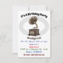 Recherche de tourne disque invitations Vintage