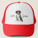 Recherche de frontière casquettes Chien de berger
