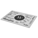 Recherche de typographie planches à découper Famille