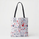 Recherche de voyage vintage tote bags Illustration