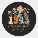 Recherche de anniversaire annee 80 autocollants Vintage