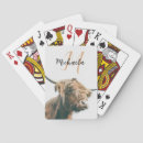 Recherche de vaches jeux de cartes Écossais