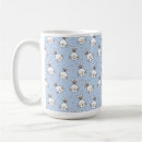 Recherche de lapin bleu tasses Baby shower