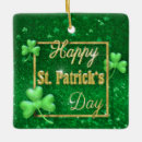 Recherche de shamrock vert ornements Jour de st patrick