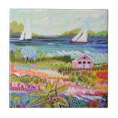 Recherche de paysages carreaux Voilier