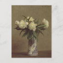 Recherche de pivoines cartes postales Vase