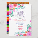 Recherche de senorita baby shower invitations Floral