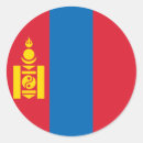 Recherche de mongolie autocollants Drapeau de la mongolie