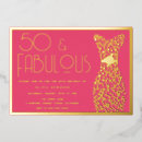 Recherche de hot pink 50th anniversaire invitations Pour tous