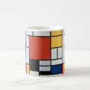 Recherche de piet mondrian tasses De stijl