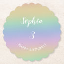 Recherche de coloré dessous de verres Rose