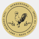 Recherche de logo mariage autocollants Rustique