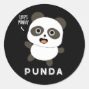 Recherche de panda mignon autocollants Dessin de panda