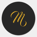 Recherche de lettre x monogramme autocollants Alphabet