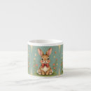 Recherche de lapin brun tasses Fleurs