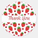 Recherche de fraise kawaii autocollants Fruit