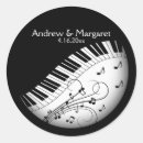 Recherche de jeu du piano autocollants Notes de musique