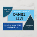 Recherche de mitzvah cartes postales Bleu