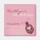 Recherche de coccinelle rose magnets Coeur