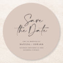 Recherche de et cercle blanc invitations Enregistrer la date