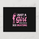 Recherche de patins de glace cartes postales Patinage sur glace