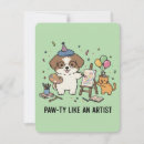Recherche de peinture de chien invitations Pour tous