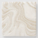 Recherche de marbre blanc dessous de verres Parties scintillant or