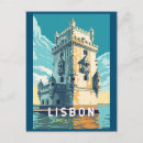 Recherche de lisbonne vintage cartes postales Voyage vintage rétro