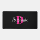 Recherche de fuchsia tapis souris Monogramme