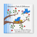 Recherche de font magnets Oiseaux