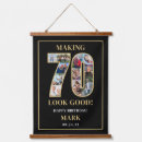 Recherche de anniversaire de 70 ans posters Collage de photos