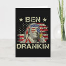 Recherche de benjamin franklin vœux cartes Drapeau