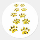 Recherche de chat sauvage autocollants Piste