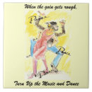 Recherche de musique de danse carreaux Tuile