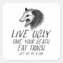 Recherche de opossum drôle autocollants Ordures