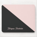 Recherche de triangle rose tapis souris Moderne