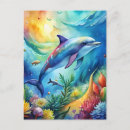 Recherche de dauphins cartes postales Voyage