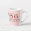Recherche de chouette tasses Rose
