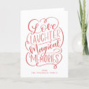 Recherche de cartes fêtes annuelles Typographie