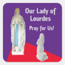 Recherche de lourdes autocollants Notre dame des lourdes