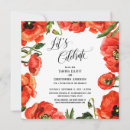 Recherche de pavot invitations Fleurs rouges