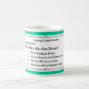 Recherche de langue allemande tasses Drôle