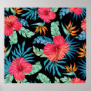 Recherche de motif hawaïen posters Hibiscus