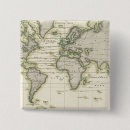 Recherche de carte du monde badges Mer