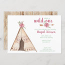 Recherche de camping 1ans anniversaire invitations Mignon