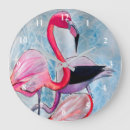 Recherche de oiseaux aquatiques horloges Flamants