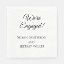 Recherche de célébration fiançailles serviettes Du parti d'engagement