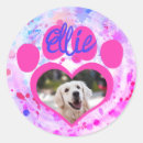 Recherche de patte chien autocollants Empreintes de pattes d'animaux
