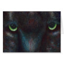 Recherche de panthère noire cartes postales Aquarelle